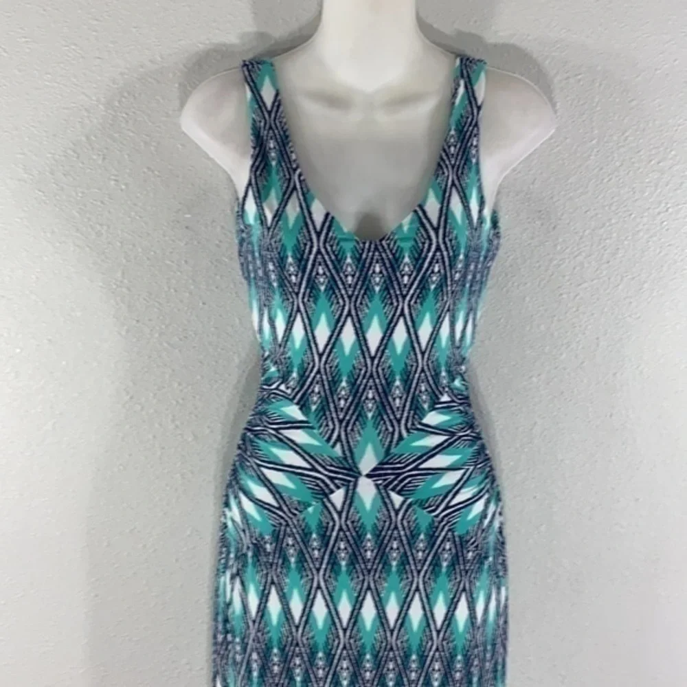 Tart Adrianna diamond print maxi dress